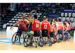 The ten-day training and selection camp for men's wheelchair basketball players
