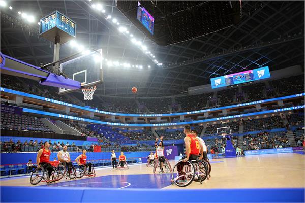 مردان بسکتبال با ویلچر ایران در هانگژو 2