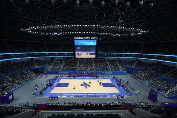 بسکتبال با ویلچر مردان برد چین در هانگژو 17