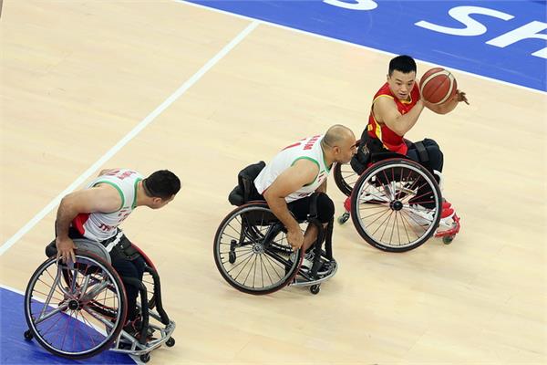بسکتبال با ویلچر مردان برد چین در هانگژو 9