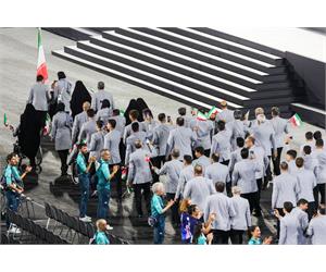 Team Iran Parade at Paris 2024 4