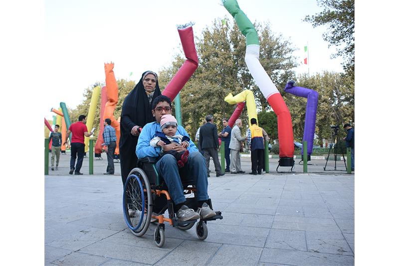 Photo Report- A national sportive day for Iranian children with an impairment and their families