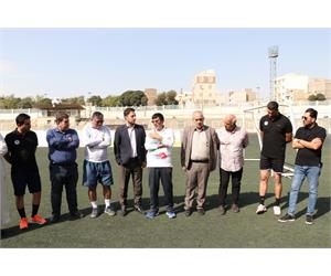 NPC Visit Goalball and Blind Football Camp 14