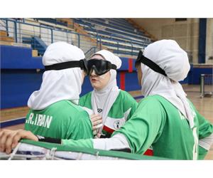 NPC Visit Goalball and Blind Football Camp 5