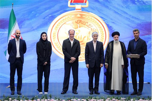 گزارش تصویری/ آیین تجلیل رییس جمهور از مدال آوران ورزش کشور  10