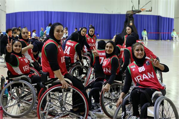 گزارش تصویری/ دیدار تیم ملی بسکتبال با ویلچر بانوان کشورمان مقابل تایلند 19