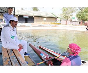 Iran NPC President Visits Para Canoe Training Camp 13