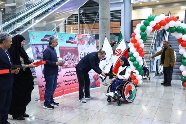 گزارش تصویری استقبال از دومین گروه ملی‌پوشان پاراآسیایی ناگویا 39
