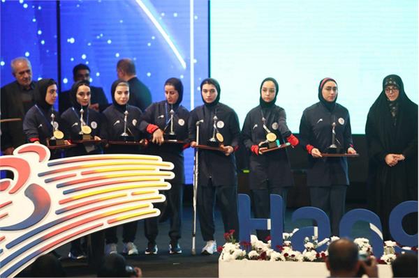 مراسم تجلیل از مدال آوران  16