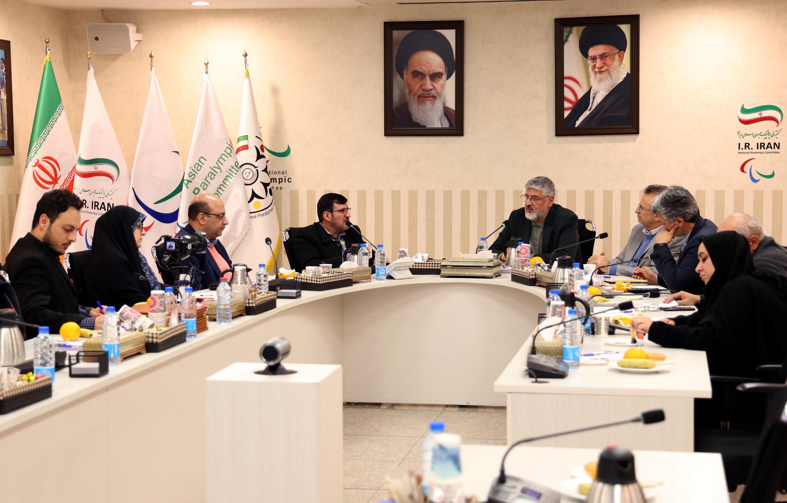 نخستین نشست شورای عالی فنی کمیته ملی پارالمپیک  5