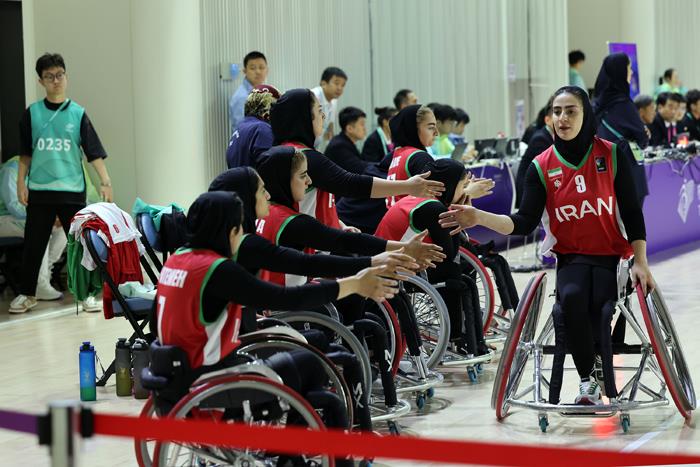 گزارش تصویری/ دیدار تیم ملی بسکتبال با ویلچر بانوان کشورمان مقابل تایلند 6