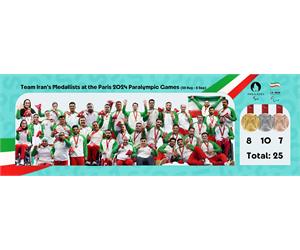 I.R. Iran's Medallists at Paris 2024 Paralympics