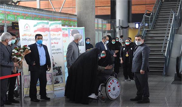 آخرین گروه از کاروان پارالمپیک ایران وارد میهن شد