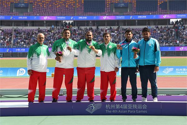 مردان پارادوومیدانی‌کار ایران در بازی‌های پاراآسیایی 35