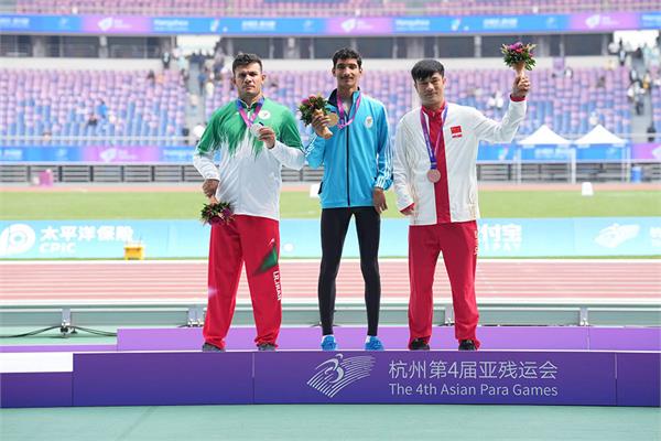 مردان پارادوومیدانی‌کار ایران در بازی‌های پاراآسیایی 40