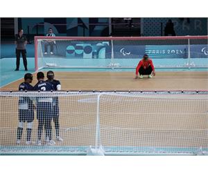 Paris 2024 Goalball Iran France 1