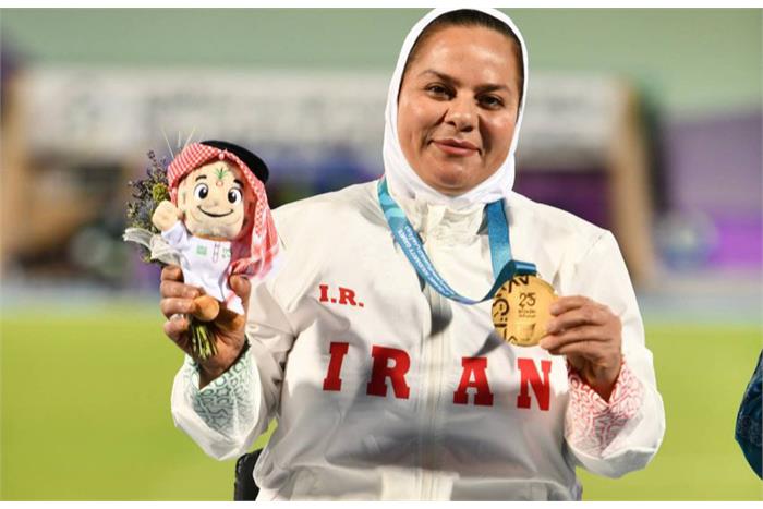 هاشمیه متقیان طلا گرفت، مدال نقره بر گردن زینب مرادی