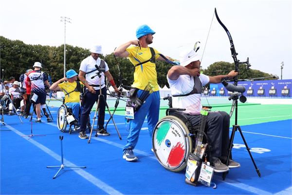 Recurve archery Day1 Majid Zeynalzadeh 4