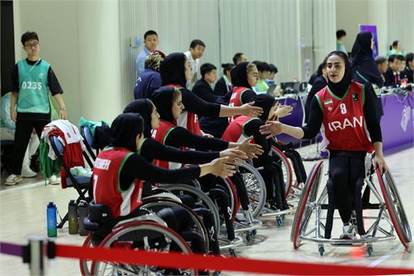 گزارش تصویری/ دیدار تیم ملی بسکتبال با ویلچر بانوان کشورمان مقابل تایلند 6