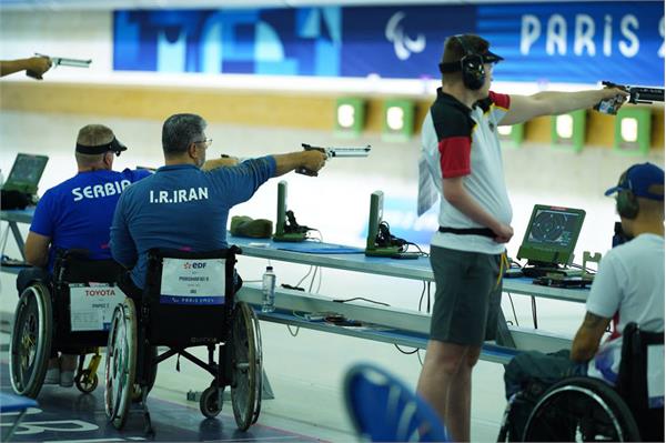 Mirshafiei at P1 events of Paris 2024 4