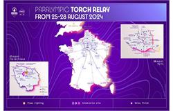 Paris 2024 unveils the route of the Paralympic Torch Relay