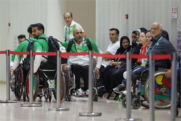 پیروزی تیم ملی زنان بسکتبال با ویلچر ایران مقابل تیم لائوس در بازی های پاراآسیایی هانگژو 20