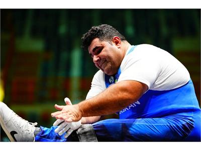Iran’s Aliakbar Gharibshahi won third titles in men’s up to 107 kg final at Cairo 2025