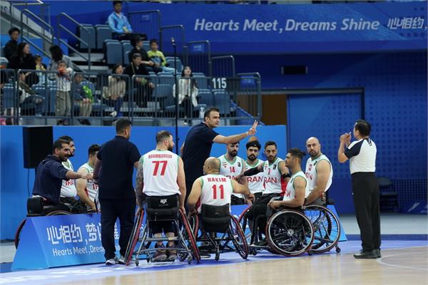 بسکتبال با ویلچر مردان برد چین در هانگژو 11