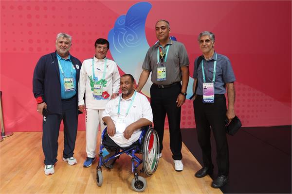 والیبال نشسته مردان و مراسم توزیع مدال بازی‌های پاراآسیایی هانگژو 8
