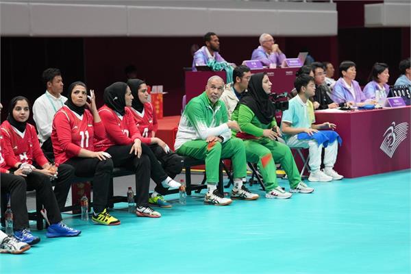 والیبال نشسته بانوان و مراسم توزیع مدال بازی‌های پاراآسیایی هانگژو 16