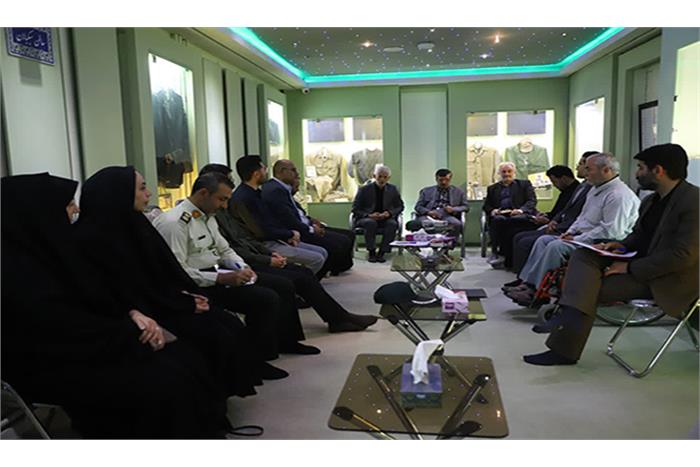 برگزاری نشست طرح یاران سلیمانی با حضوررییس کمیته ملی پارالمپیک و به میزبانی موزه شهدا اردبیل