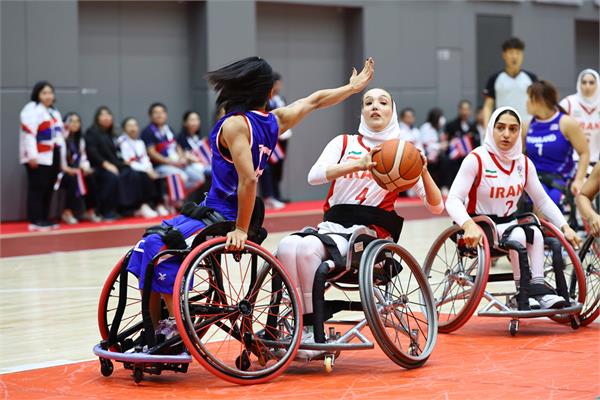 Women's Wheelchair Basketball Iran vs Thailand 12