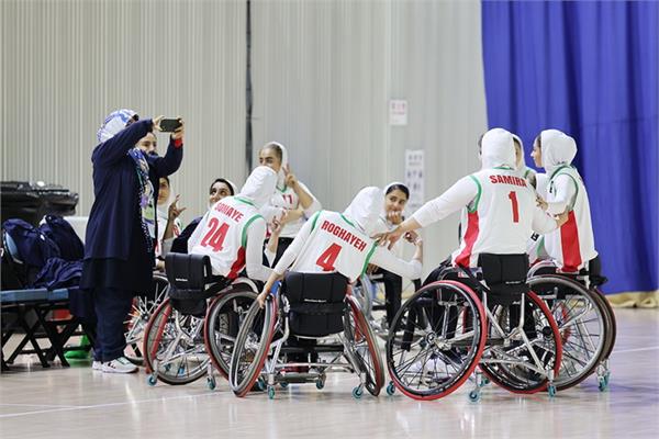 پیروزی تیم ملی زنان بسکتبال با ویلچر ایران مقابل تیم لائوس در بازی های پاراآسیایی هانگژو 11