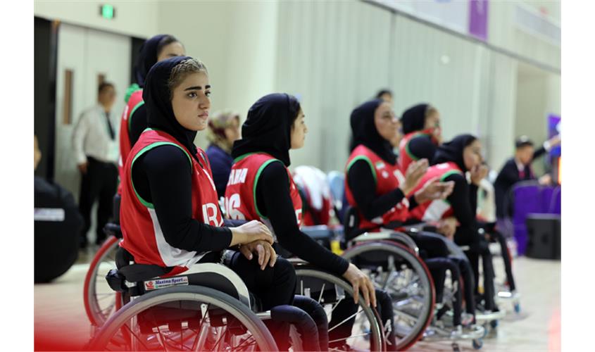 گزارش تصویری/ دیدار تیم ملی بسکتبال با ویلچر بانوان کشورمان مقابل تایلند 15
