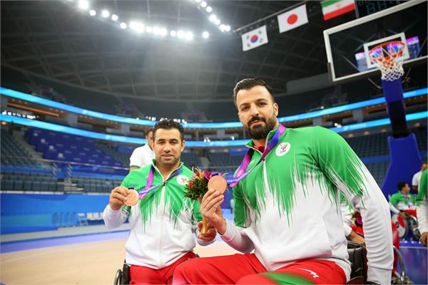مردان بسکتبال با ویلچر ایران در هانگژو 5