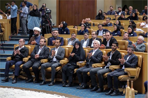 گزارش تصویری/ آیین تجلیل رییس جمهور از مدال آوران ورزش کشور  12