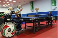 برگزاری آخرین مرحله از تمرینات تیم ملی پاراتنیس روی میز