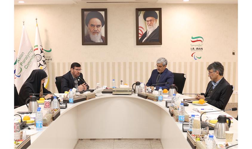 نشست رییس کمیته ملی پارالمپیک و رئیس سازمان‌ آموزش و پرورش استثنایی