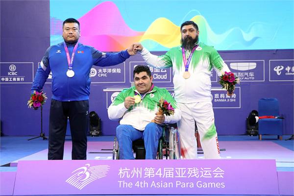 پاراوزنه‌برداران سنگین‌وزن و فوق‌سنگین در هانگژو 14