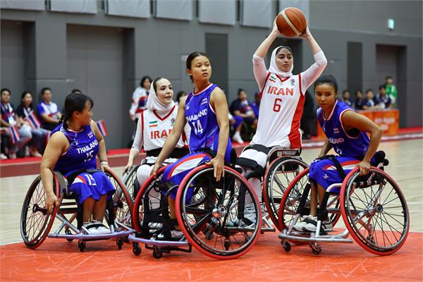 Women's Wheelchair Basketball Iran vs Thailand 7