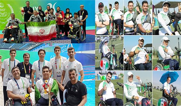 پایان کار نمایندگان پارالمپیک در بازی های کشورهای اسلامی با کسب ۳۷ نشان رنگارنگ
