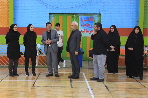 بازدید بسکتبال با ویلچر  13