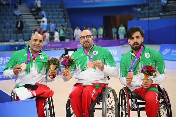 مردان بسکتبال با ویلچر ایران در هانگژو 7