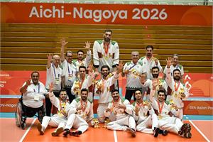 Iran maintain sixth place as men’s sitting volleyball team claim fifth consecutive Asian Para Games gold