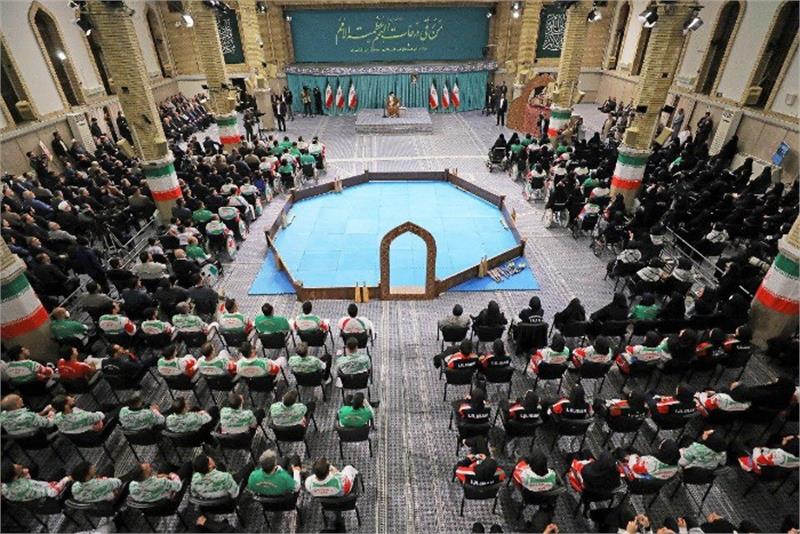 Supreme Leader Hails Sareh Javanmardi For Standing on the APG's Podium with Her Baby to Highlight the Importance of Respect For Motherhood