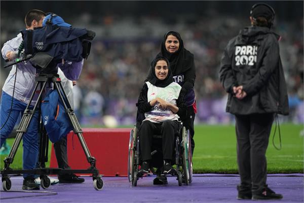 Paris Day 2 Athletics Amir kholousi. Sadegh Nikgotar 5