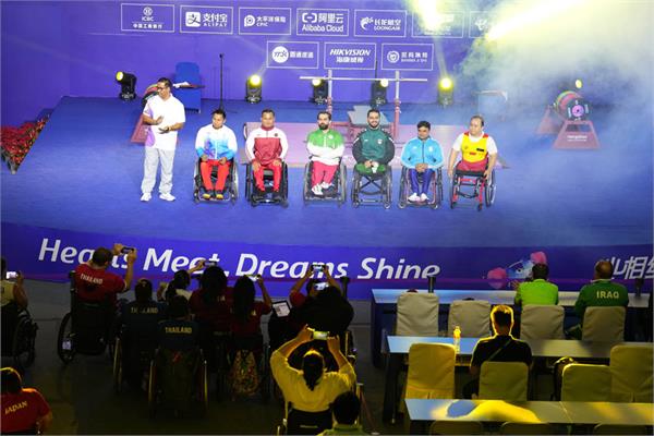 پاراوزنه‌برداری ایران در بازی‌های هانگژو 5