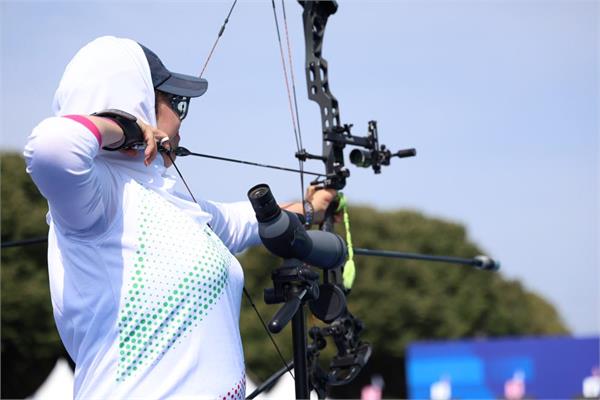 Paris 2024 Compound Archery Matches Day 1 6