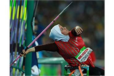 هاشمیه متقیان در پرتاب نیزه بانوان چهارم شد