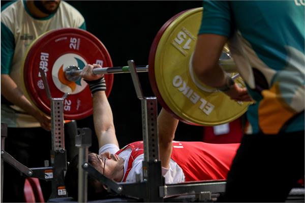 گزارش تصویری | روز دوم رقابت‌های پاراوزنه‌برداری بازی‌های پاراآسیایی دبی ۲۰۲۵  2